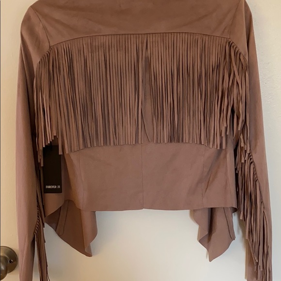 FRINGE faux suede wrap - Picture 2 of 5